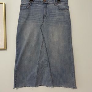 Cato Long Modest Denim Skirt